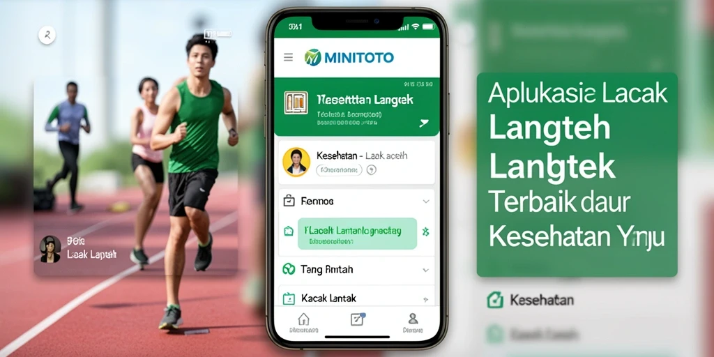 Tampilan antarmuka MINITOTO yang intuitif untuk pelacakan langkah.
