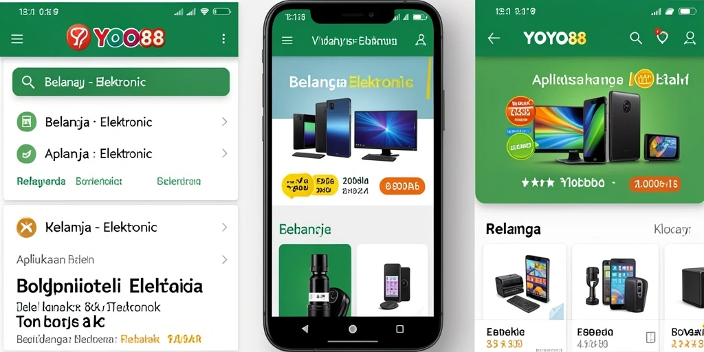 Antarmuka pengguna YOYO88 yang menarik dan fungsional.
