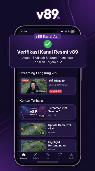 Kanal Resmi v89 untuk Pengguna Android Indonesia